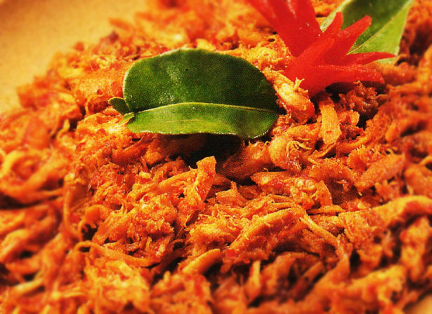 Ayam sisit - Ayam Suwir - Bali Catering